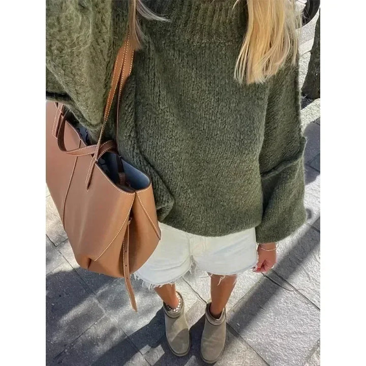 Drune | Bequemer Gestrickter Schicker Pullover