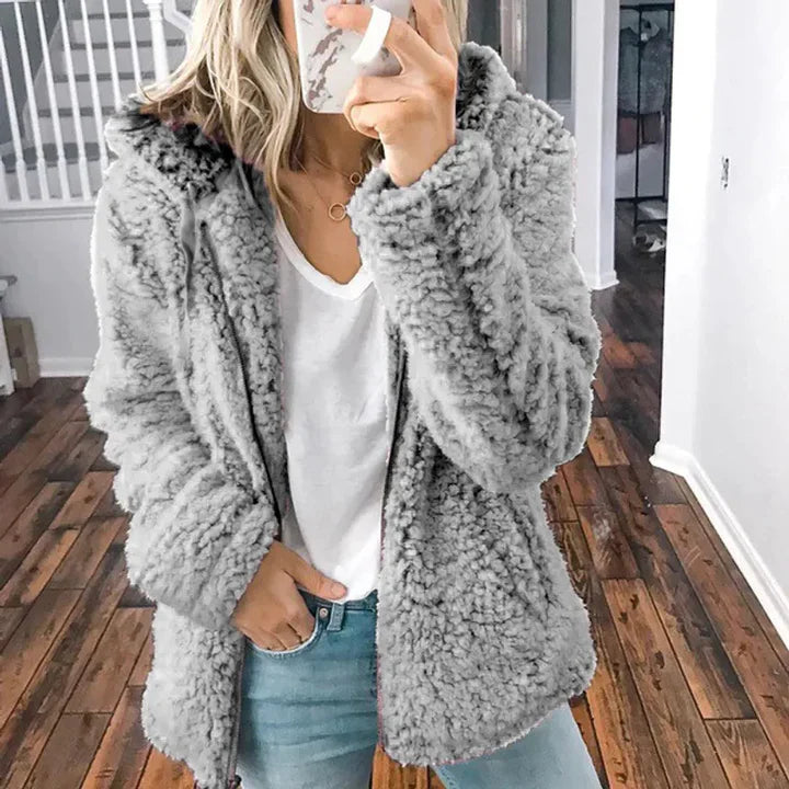 Drune | Flauschige Winter Jacke Warm