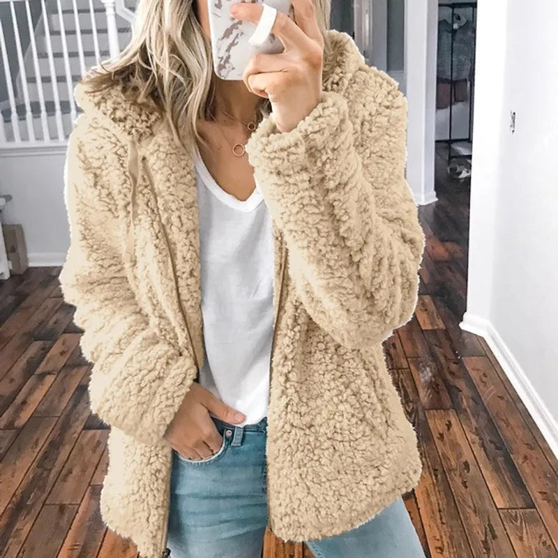 Drune | Winterjacke mit Kapuze für Damen