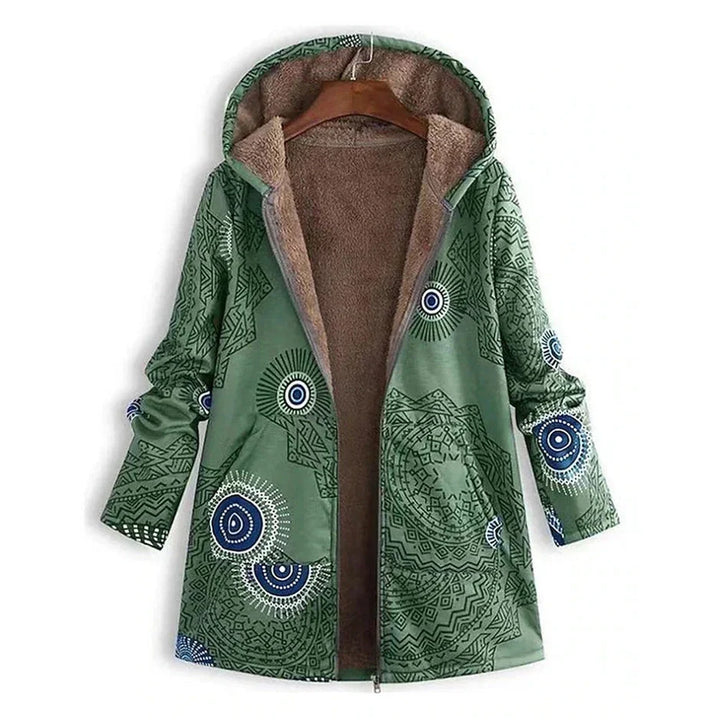Drune | Parka Wintermantel Isolierte Mid-Länge Jacke mit Taschen