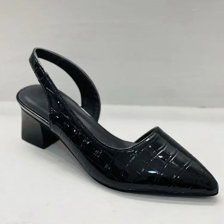 Drune | Lässige Rutschfest Spitze Zehe Slingback Schuhe