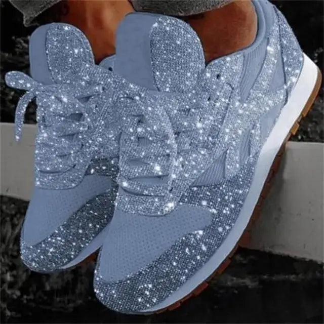 Drune | Lässige Glitzerschuhe Mit Pailletten