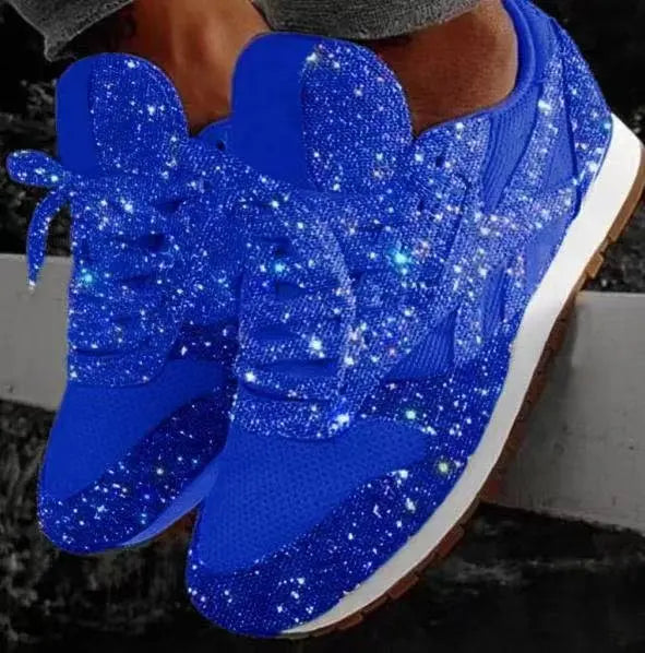 Drune | Lässige Glitzerschuhe Mit Pailletten