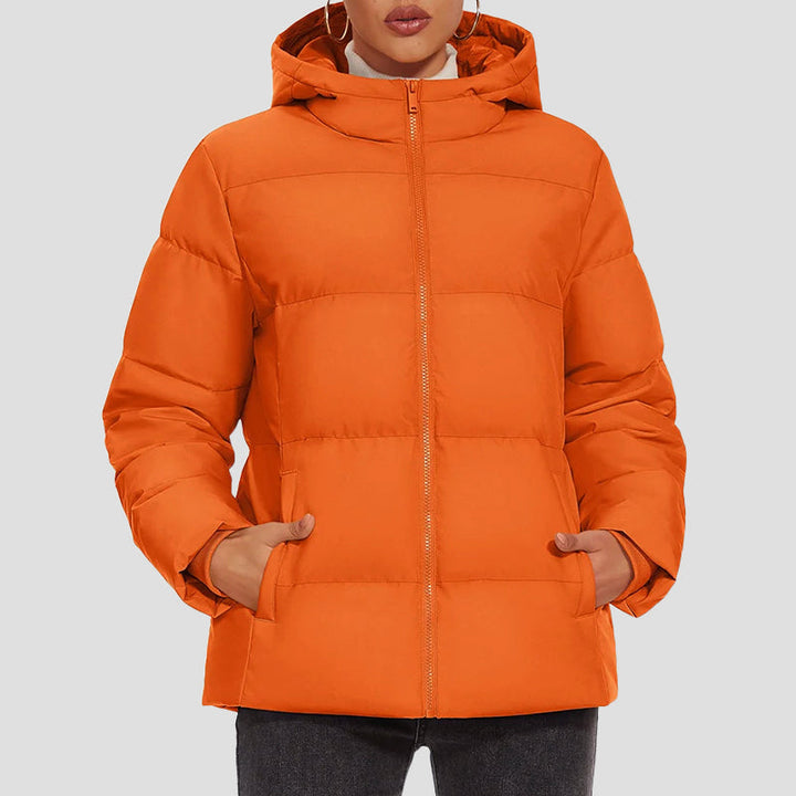 Drune | Daunen-Pufferjacke mit Kapuze und wasserabweisendem Obermaterial