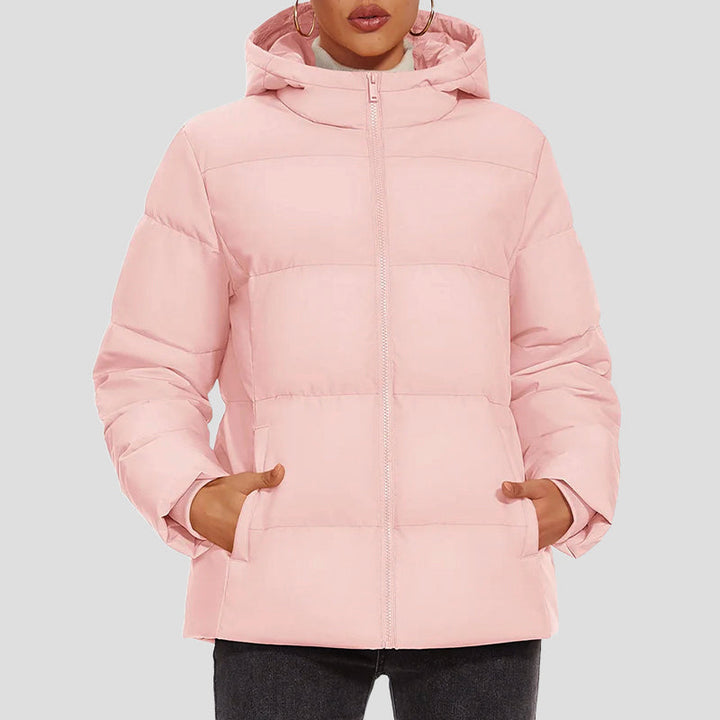 Drune | Daunen-Pufferjacke mit Kapuze und wasserabweisendem Obermaterial