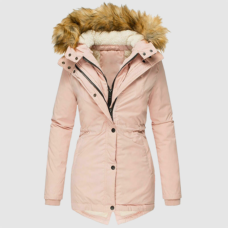 Drune | Winter Parka mit Kunstfellkapuze und innerem Fleece-Futter