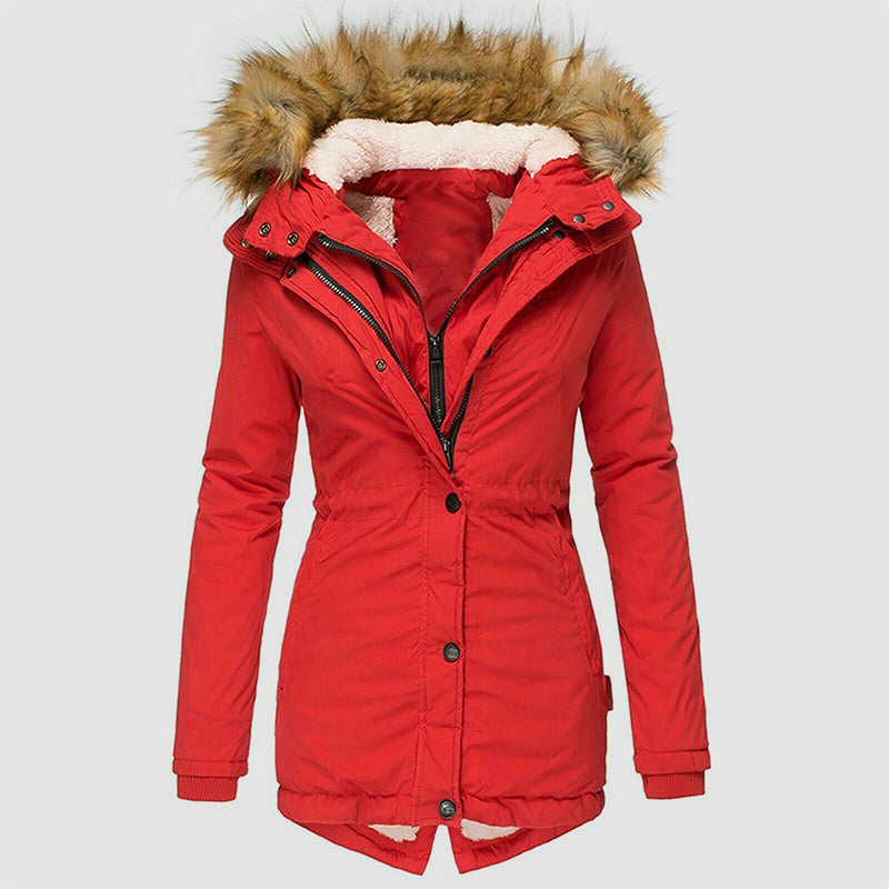 Drune | Winter Parka mit Kunstfellkapuze und innerem Fleece-Futter