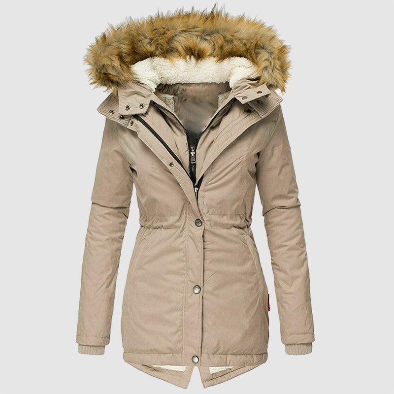 Drune | Winter Parka mit Kunstfellkapuze und innerem Fleece-Futter