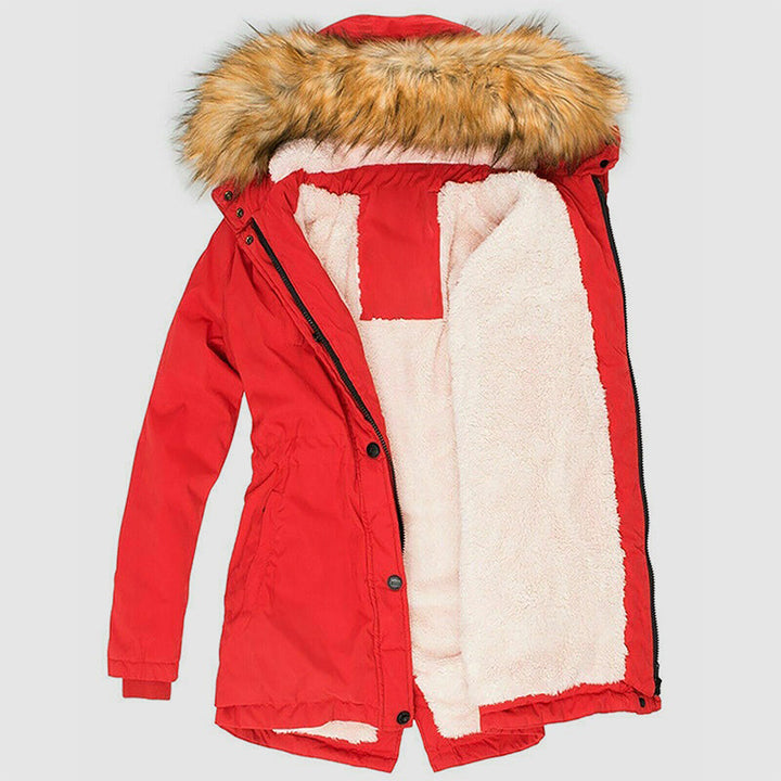 Drune | Winter Parka mit Kunstfellkapuze und innerem Fleece-Futter