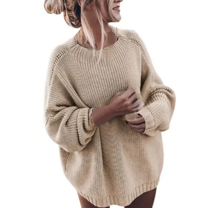 Drune | Damen Cozy Seacoast Pullover Sweater Lässiger Schnitt & Weicher Stoff