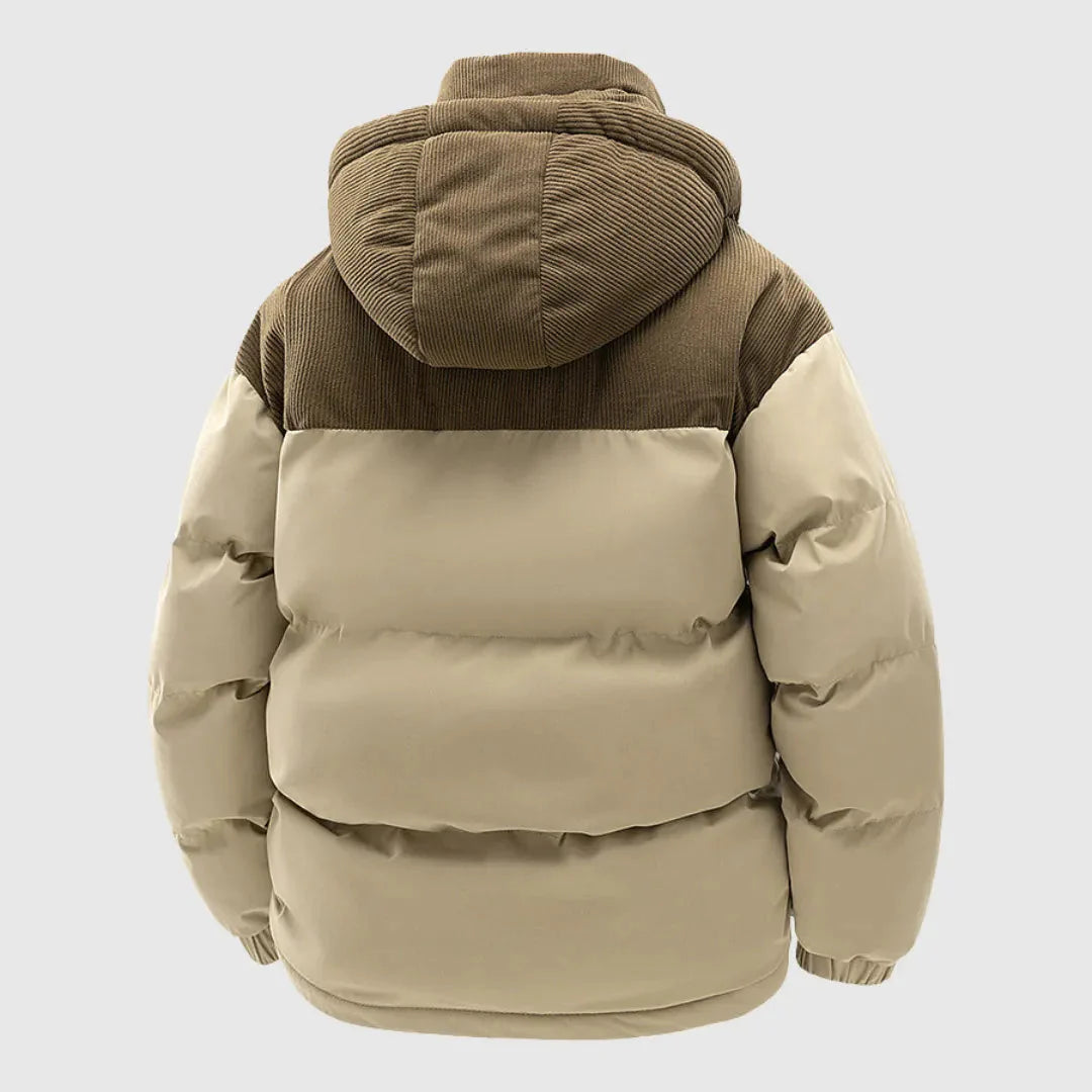 Drune | Kapuzen-Pufferjacke