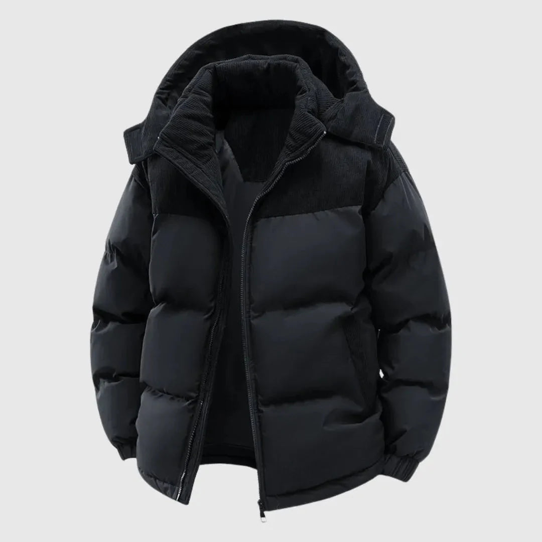 Drune | Kapuzen-Pufferjacke
