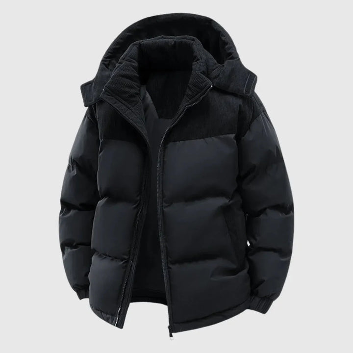 Drune | Kapuzen-Pufferjacke