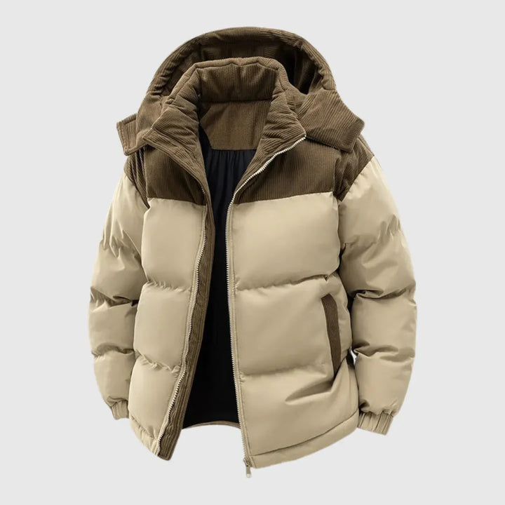Drune | Kapuzen-Pufferjacke