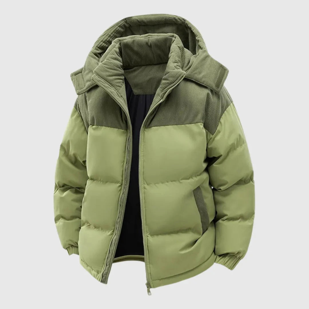 Drune | Kapuzen-Pufferjacke
