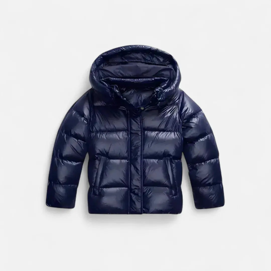 Drune | Kapuzen Slim Puffer Jacke