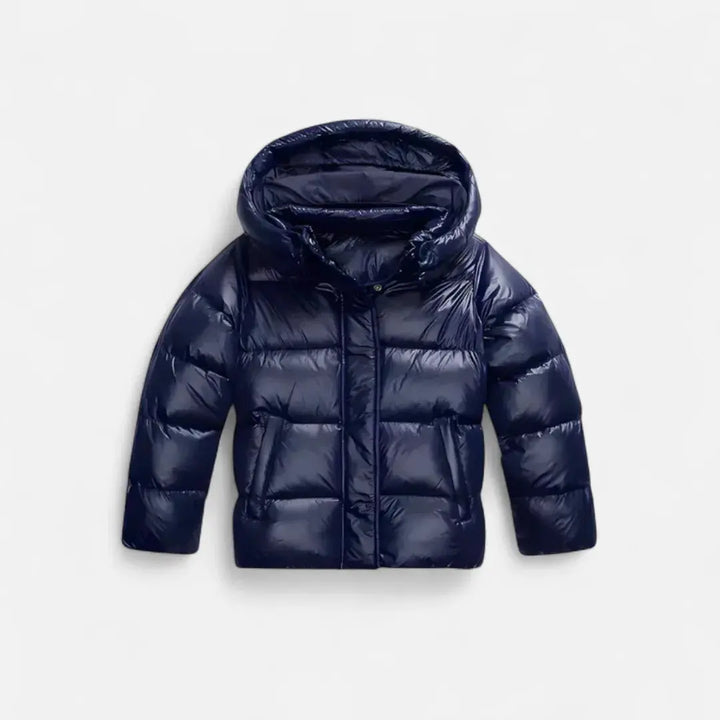 Drune | Kapuzen Slim Puffer Jacke