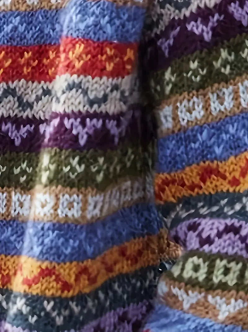 Drune | Damen Überdimensionaler Schwarzer Cardigan Weich, Leichtes Layer