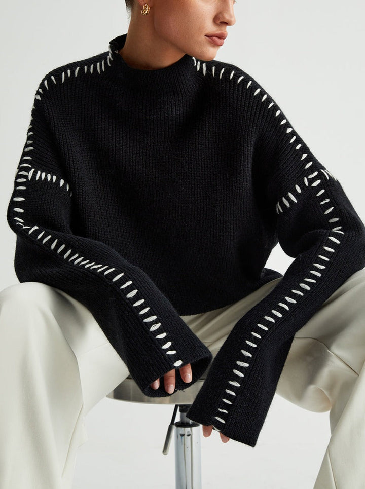 Drune | Damen Übergröße Pullover - Lässiger Schnitt