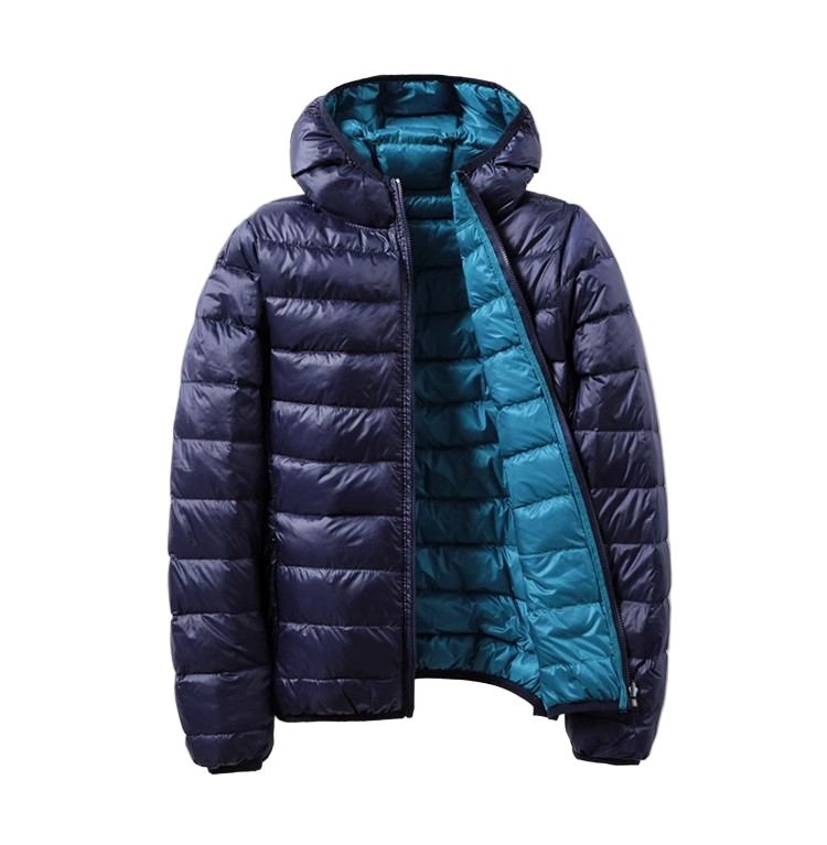 Drune | Damen Übergangs Kapuzen-Puffermantel Winterjacke