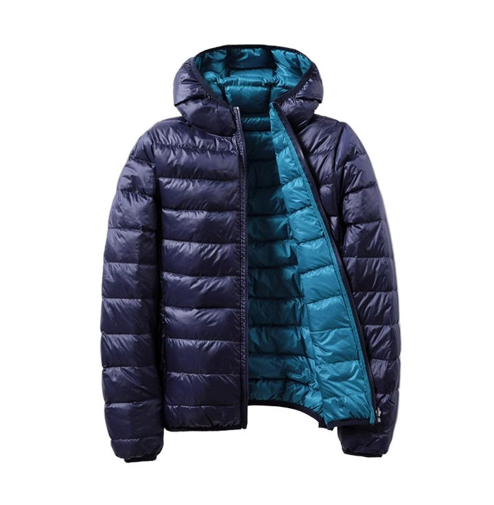 Drune | Damen Übergangs Kapuzen-Puffermantel Winterjacke
