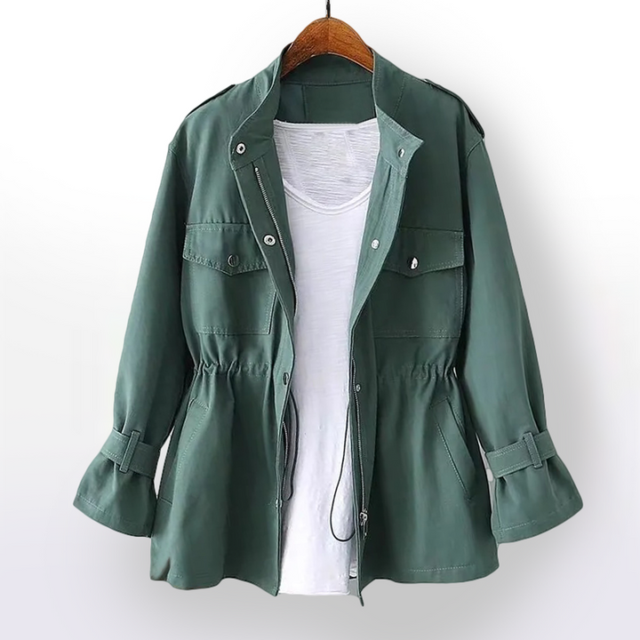 Drune | Damen Cargo Trenchcoat Für Den Herbst Stylisch und Funktional