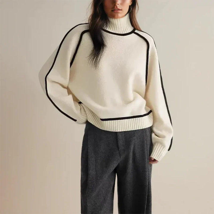 Drune | Bequeme Damen Rollkragenpullover