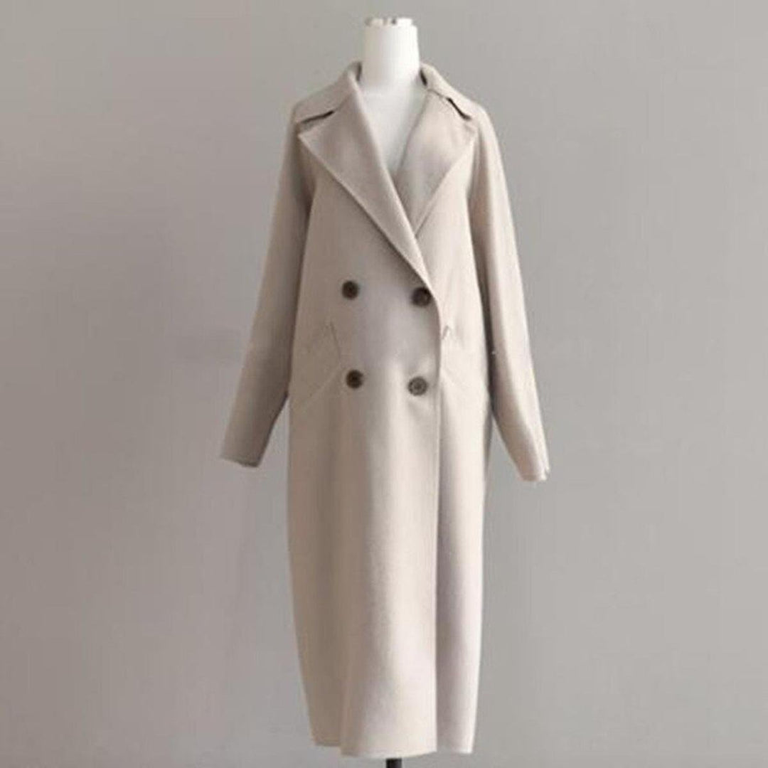 Drune | Damen Klassischer Gürtelt Trenchcoat