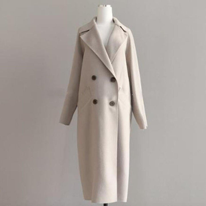 Drune | Damen Klassischer Gürtelt Trenchcoat