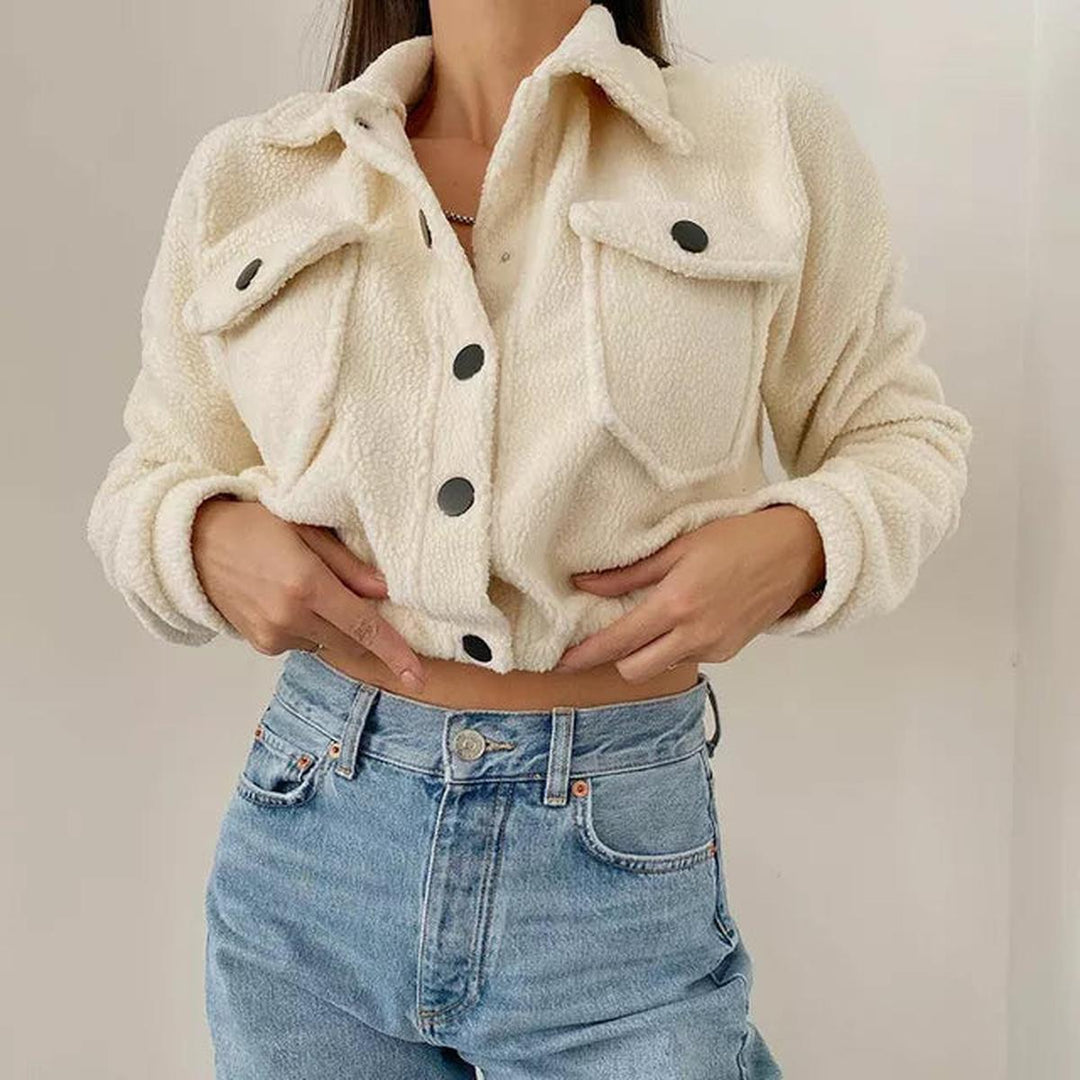 Drune | Damen Klassische Bomberjacke mit Elastischen Bündchen