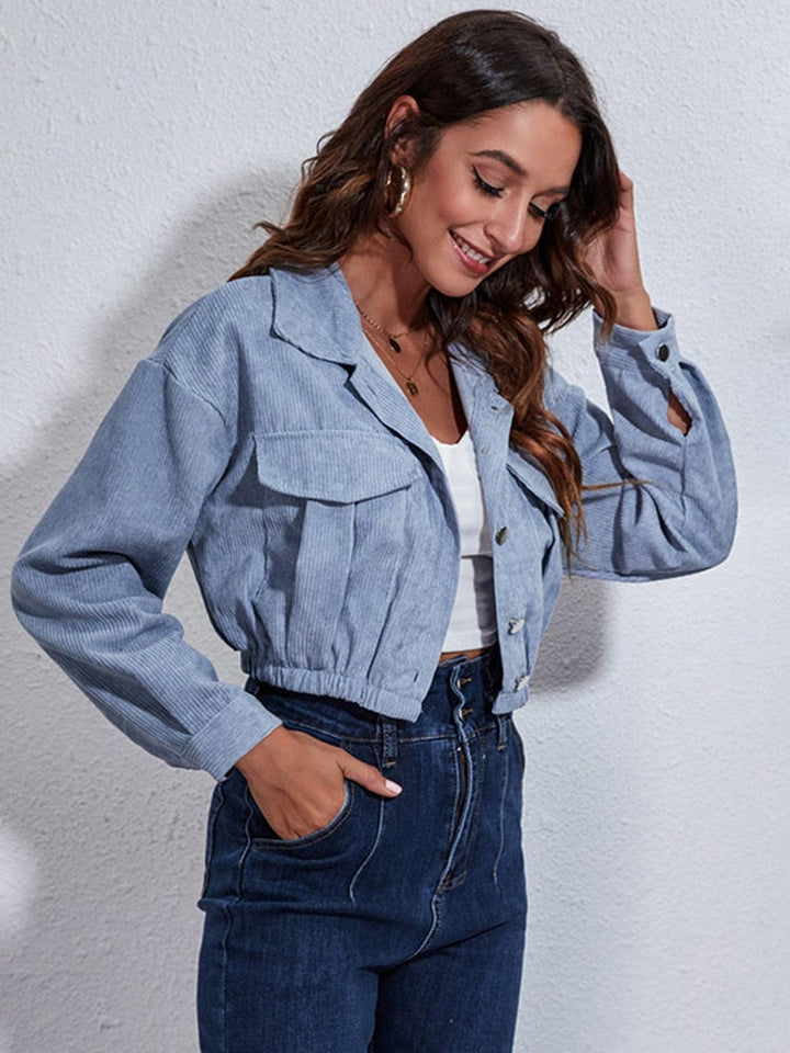 Drune | Damen Klassische Einfarbige Jacke
