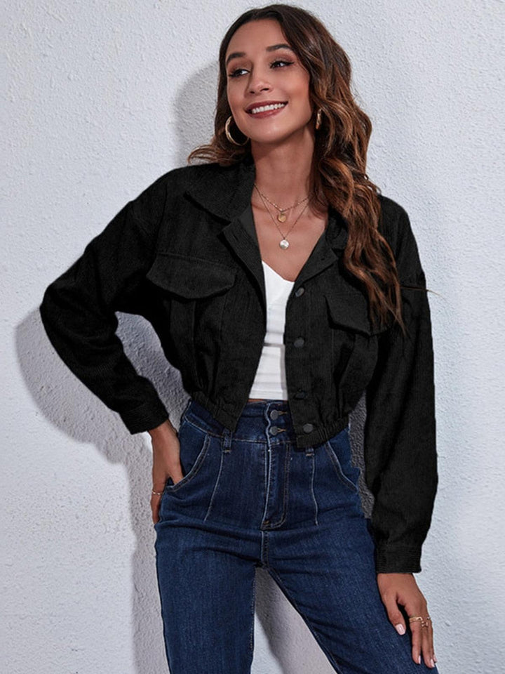 Drune | Damen Klassische Einfarbige Jacke