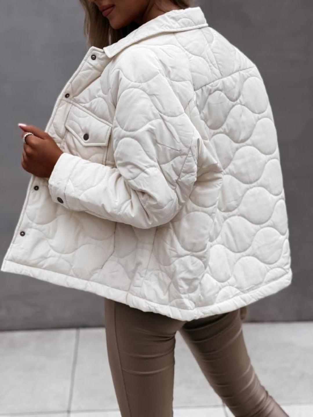Drune | Damen Klassische Vielseitige Jacke mit Taschen