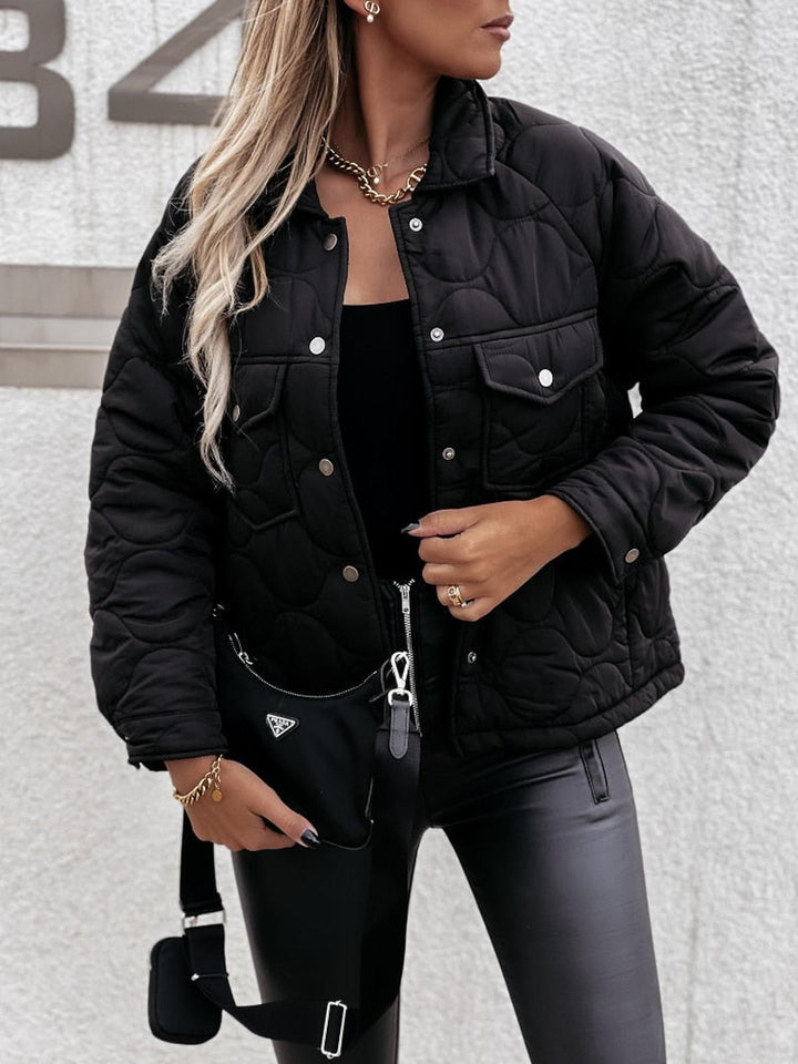 Drune | Damen Klassische Vielseitige Jacke mit Taschen