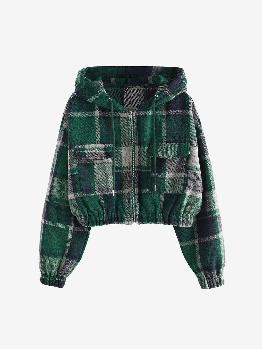 Drune | Damen Cropped Jacke Modisches Vielseitiges Design