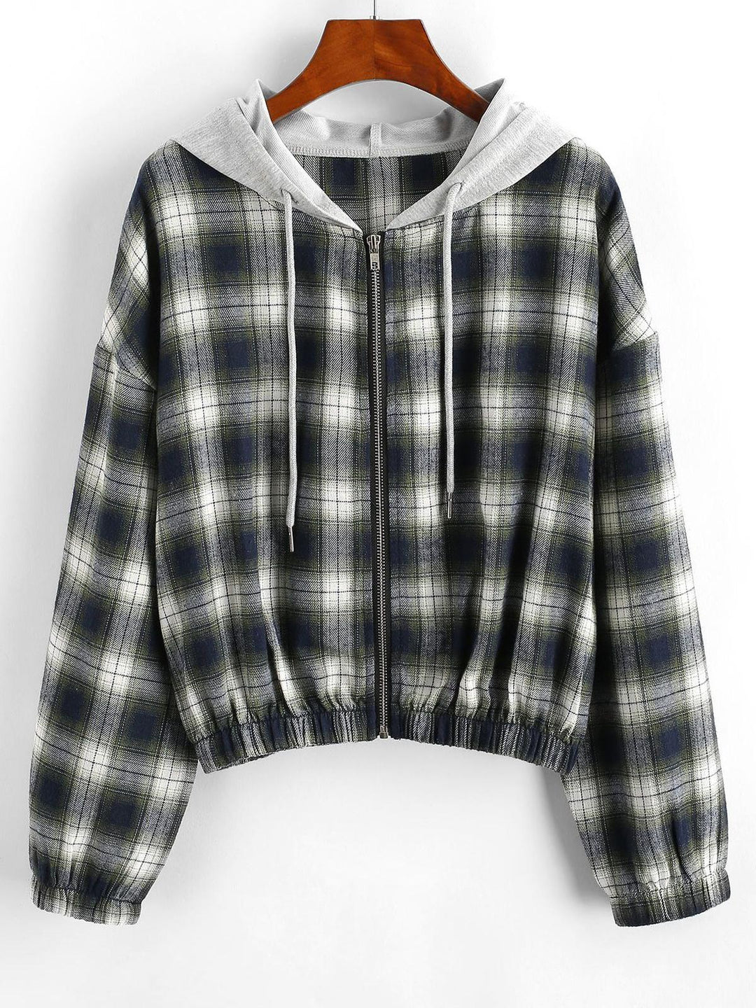 Drune | Damen Cropped Jacke Modisches Vielseitiges Design