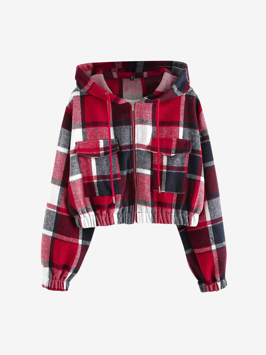 Drune | Damen Cropped Jacke Modisches Vielseitiges Design