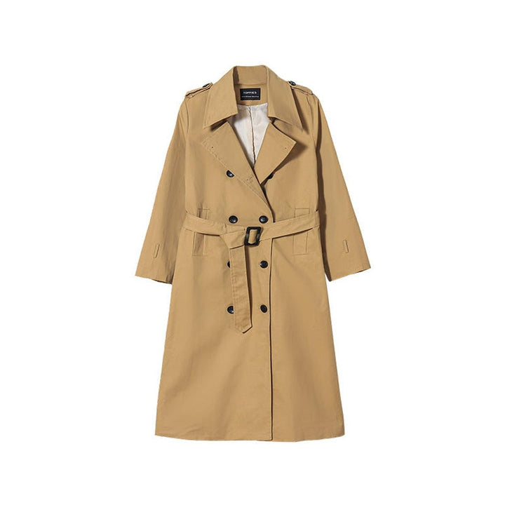 Drune | Damen Eleganter Trenchcoat Wind Wetterfest