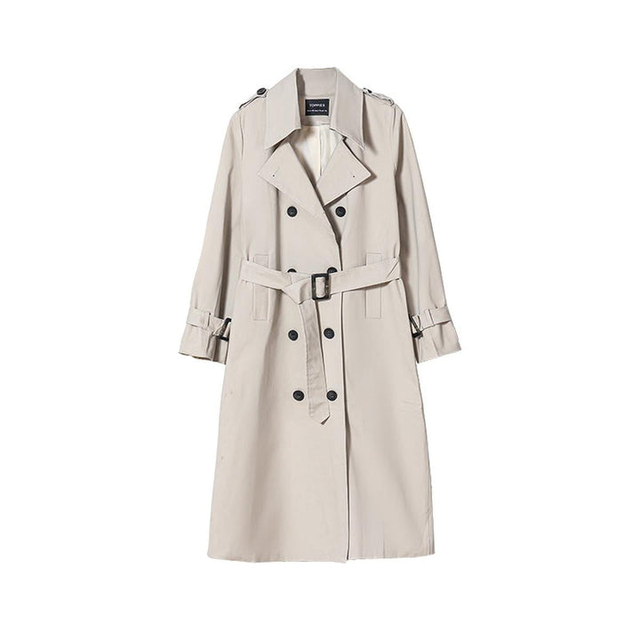 Drune | Damen Eleganter Trenchcoat Wind Wetterfest