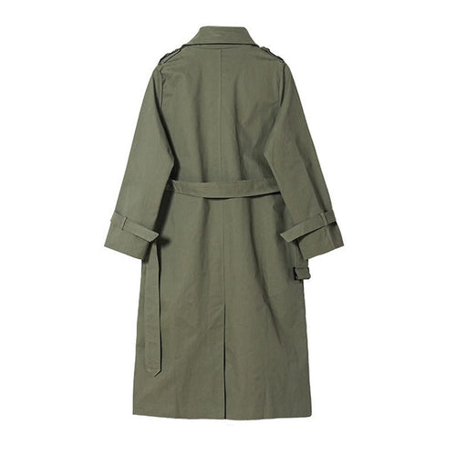 Drune | Damen Eleganter Trenchcoat Wind Wetterfest