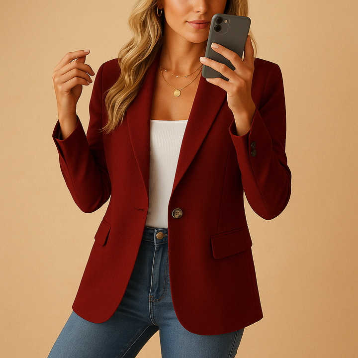 Drune | Fitted Blazer – Maßgeschneidertes Stretch-Design für smarte und lässige Looks