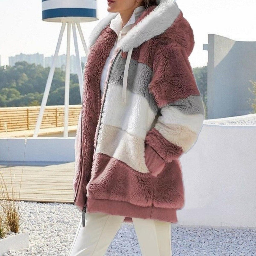 Drune | Damen Fleecejacke mit Vollem Reißverschluss und Taschen