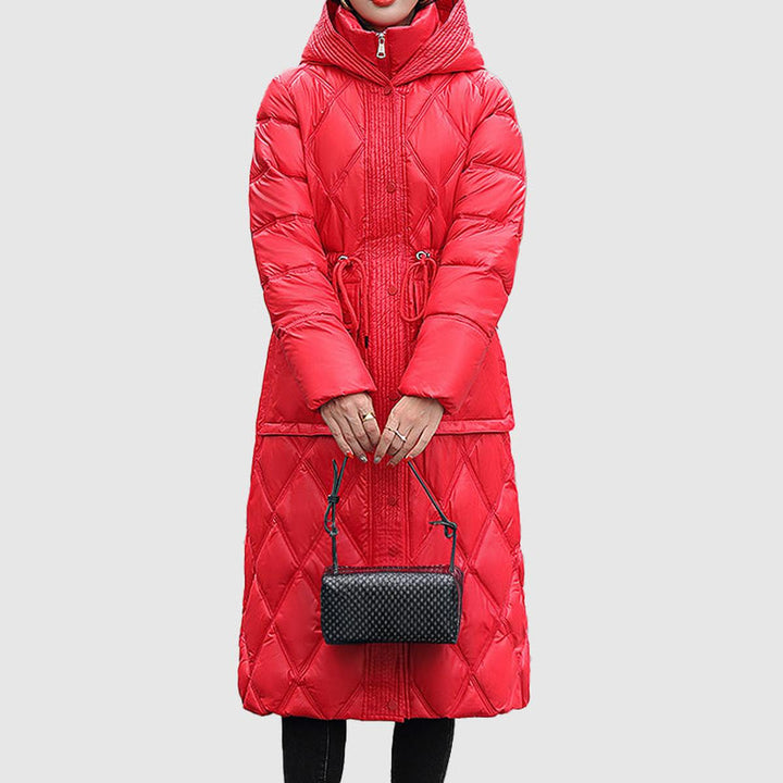 Drune | Damen Isolierte Kapuzen Winterjacke