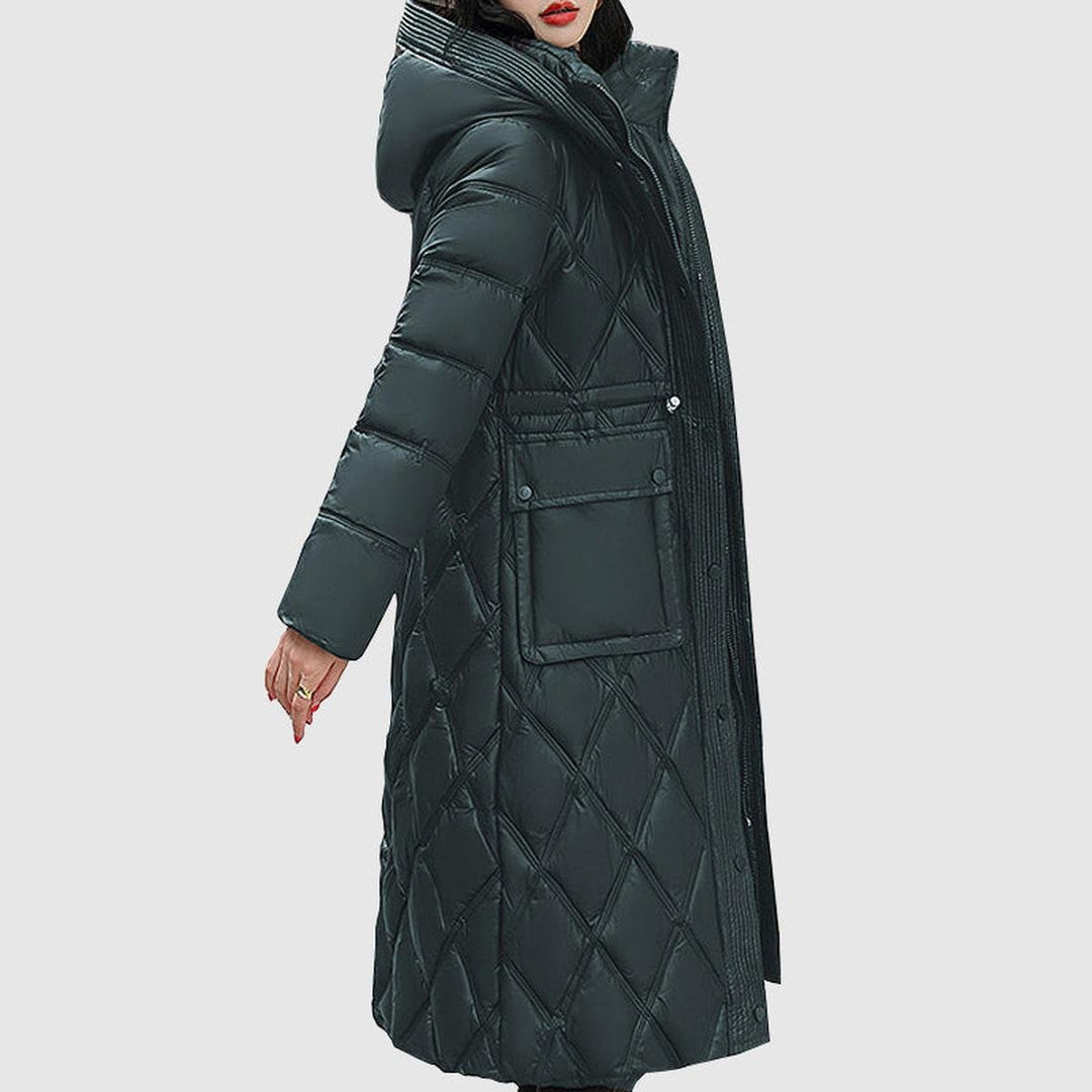 Drune | Damen Isolierte Kapuzen Winterjacke