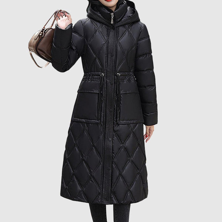 Drune | Damen Isolierte Kapuzen Winterjacke
