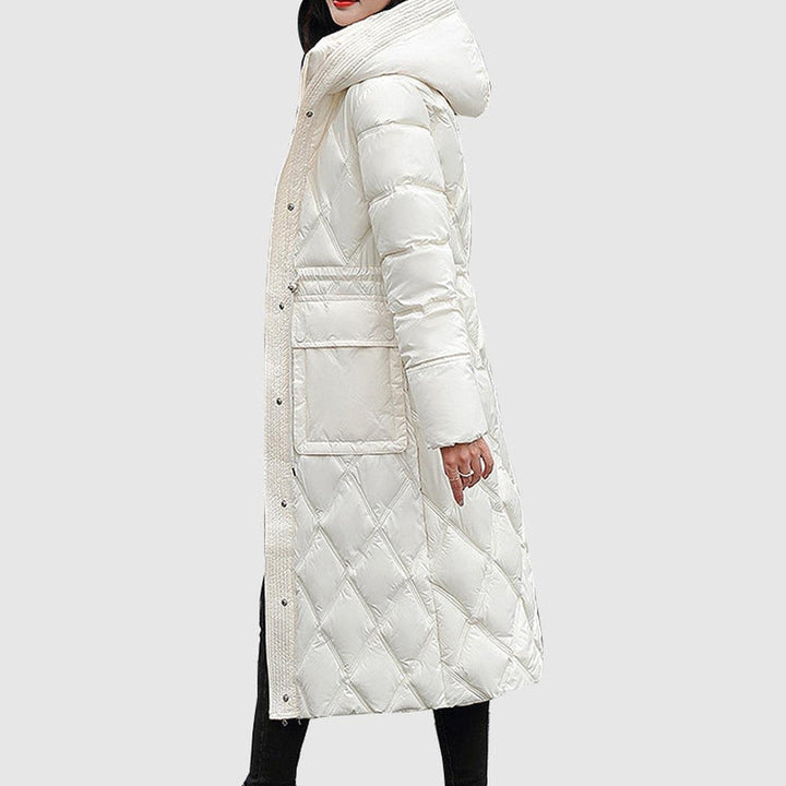 Drune | Damen Isolierte Kapuzen Winterjacke