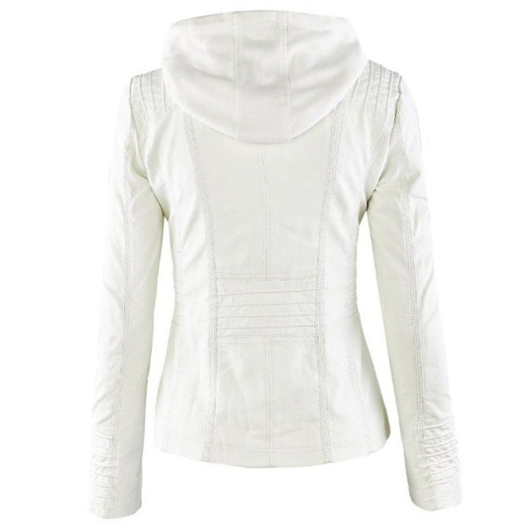 Drune | Damen Leichte Leder Sommerjacke