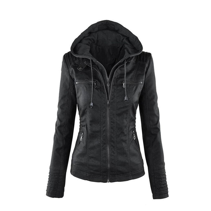 Drune | Damen Leichte Leder Sommerjacke