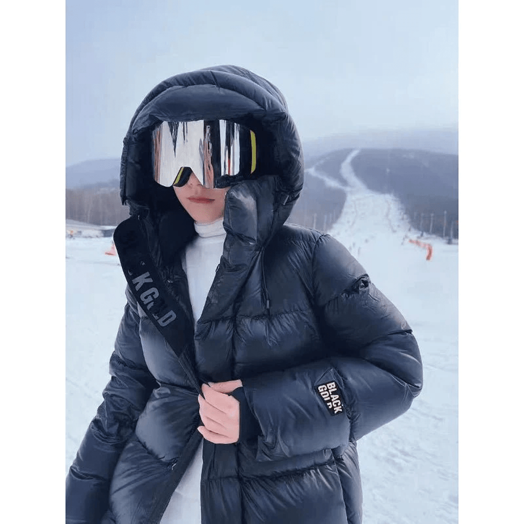 Drune | Damen Lange Gep Padded Winterjacke