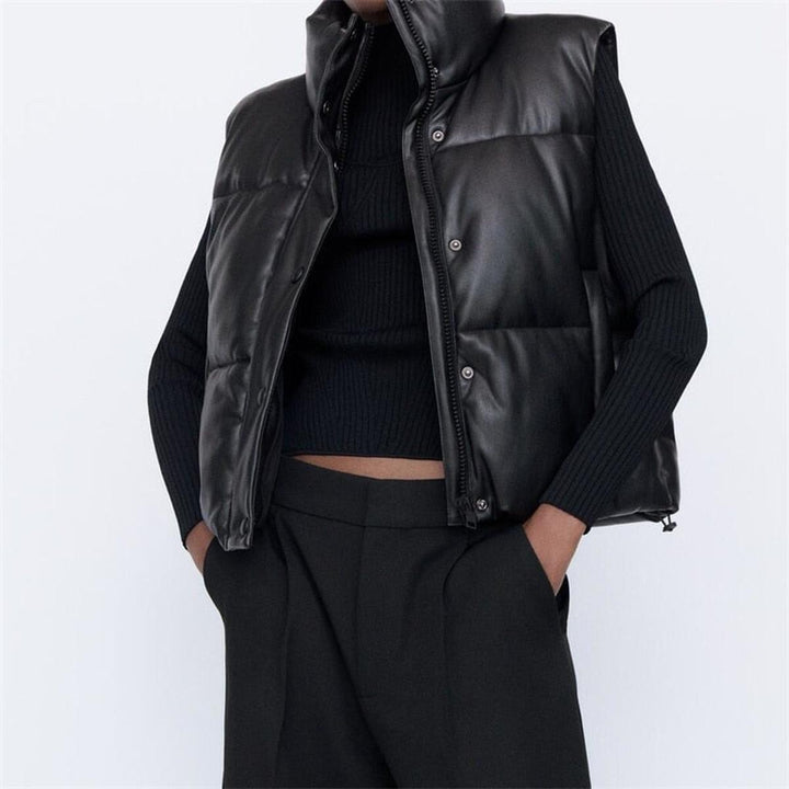 Drune | Damen Moderne Bomberjacke Premium Stoff